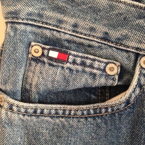 Tommy Hilfiger Straight Leg Graffiti Jeans - Picture 5 of 8